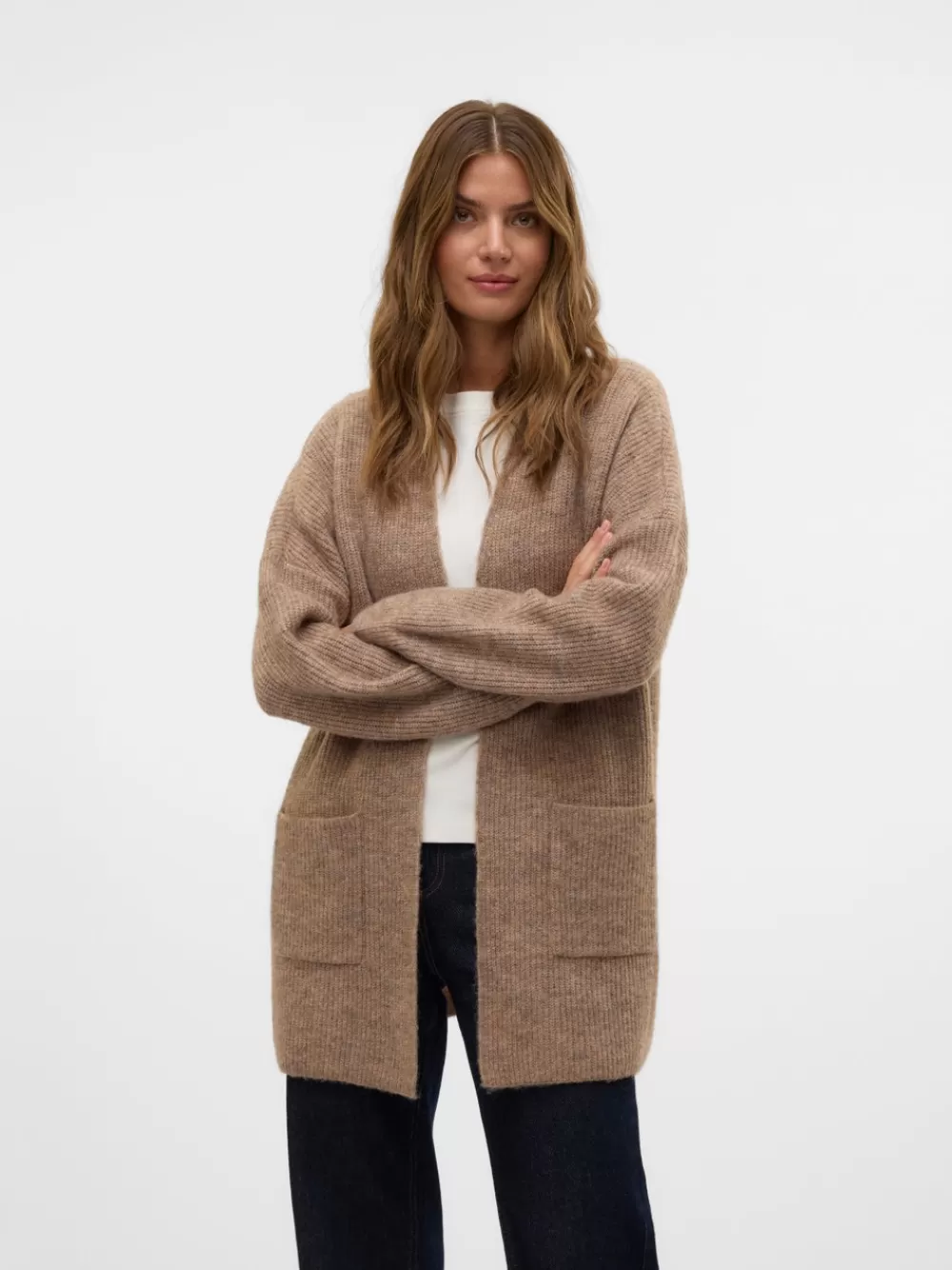 VERO MODA VMDESMA Neuletakit Silver Mink New