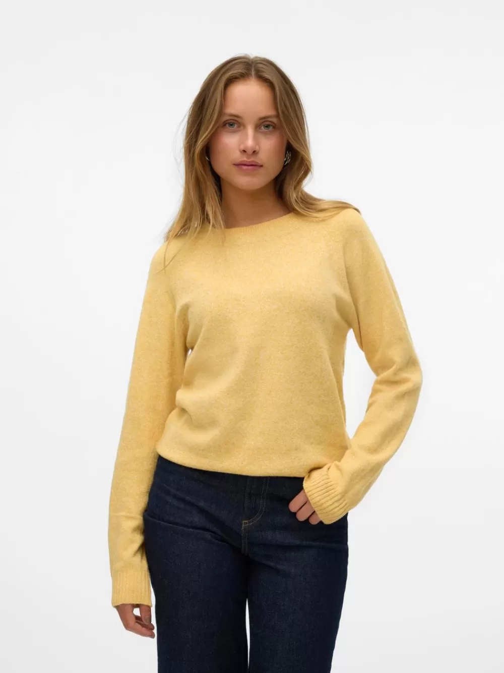 VERO MODA VMDOFFY Neulepuserot Golden Spice New