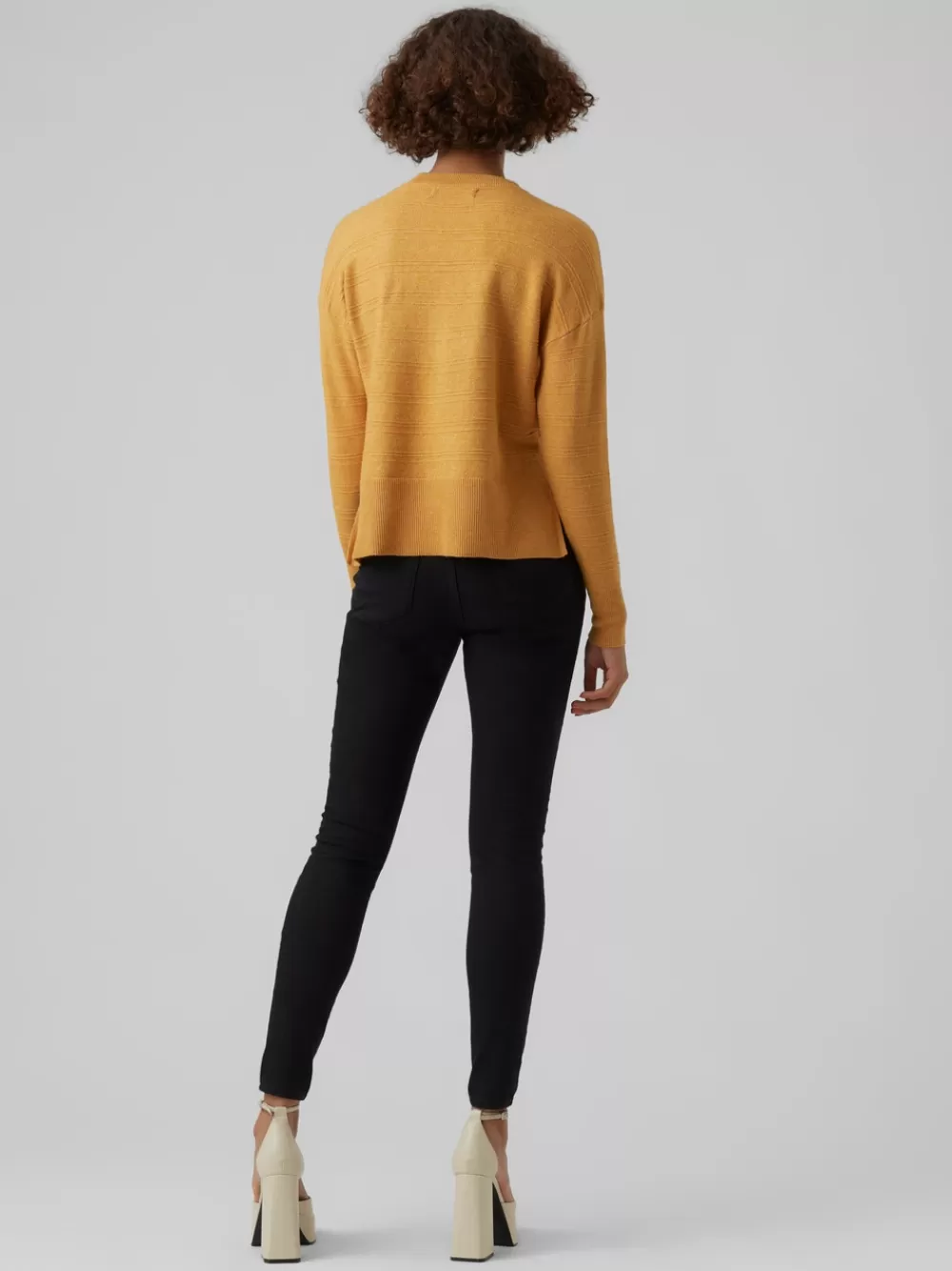 VERO MODA VMDOLLY Neulepuserot Golden Yellow New