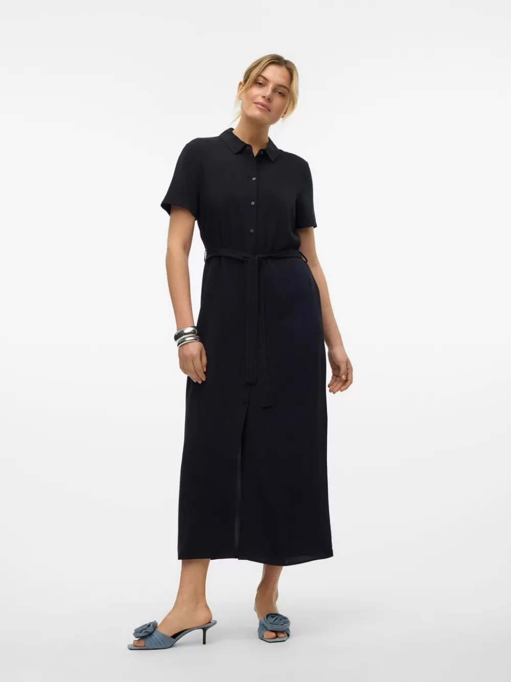 VERO MODA VMEASY Pitkä mekko Black Outlet