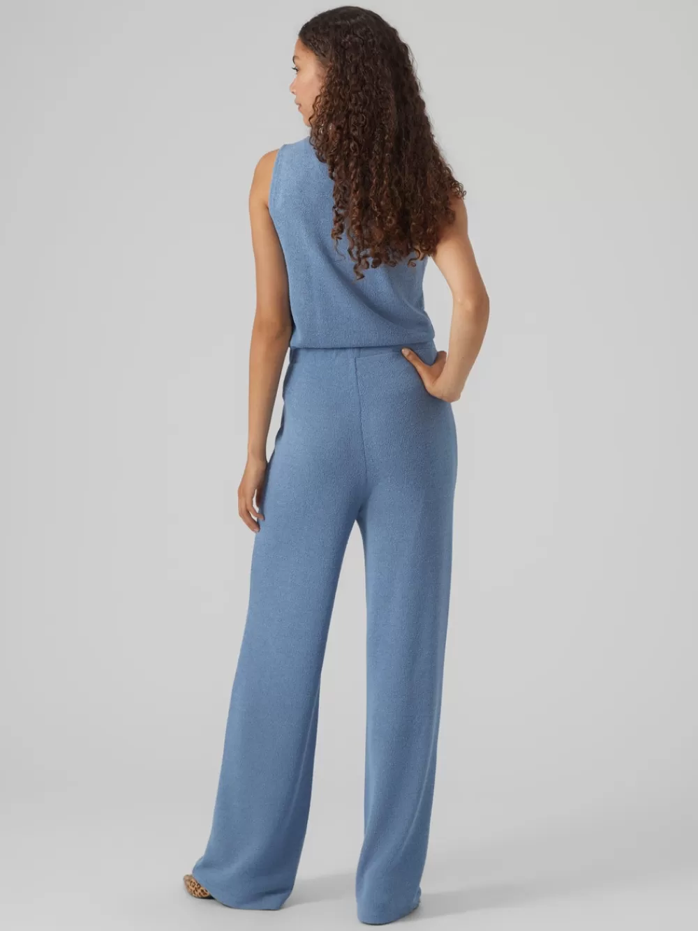 VERO MODA VMEDDIE Housut Coronet Blue Best