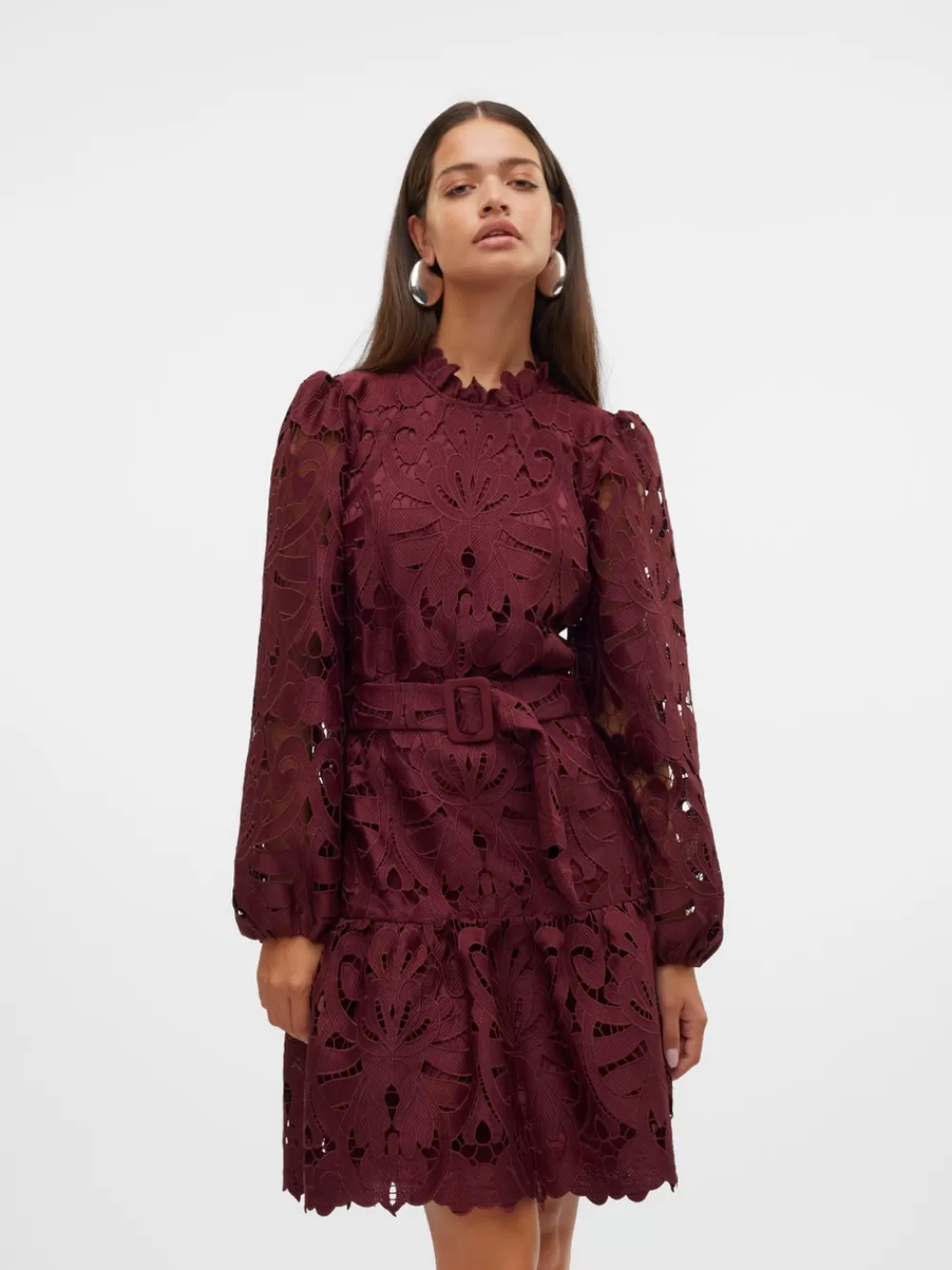 VERO MODA VMEDITH Lyhyt mekko Tawny Port Cheap