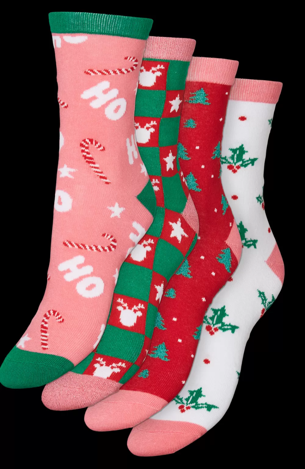 VERO MODA VMELF 4-pack Sukat Hot Pink Sale