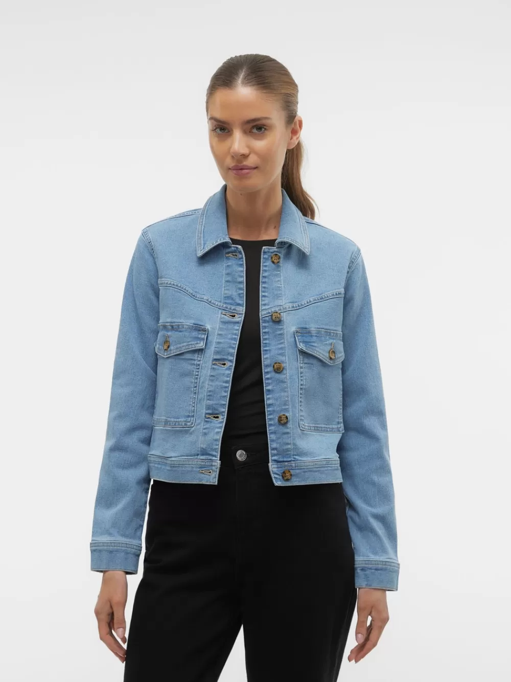 VERO MODA VMELISE Takit Light Blue Denim Cheap