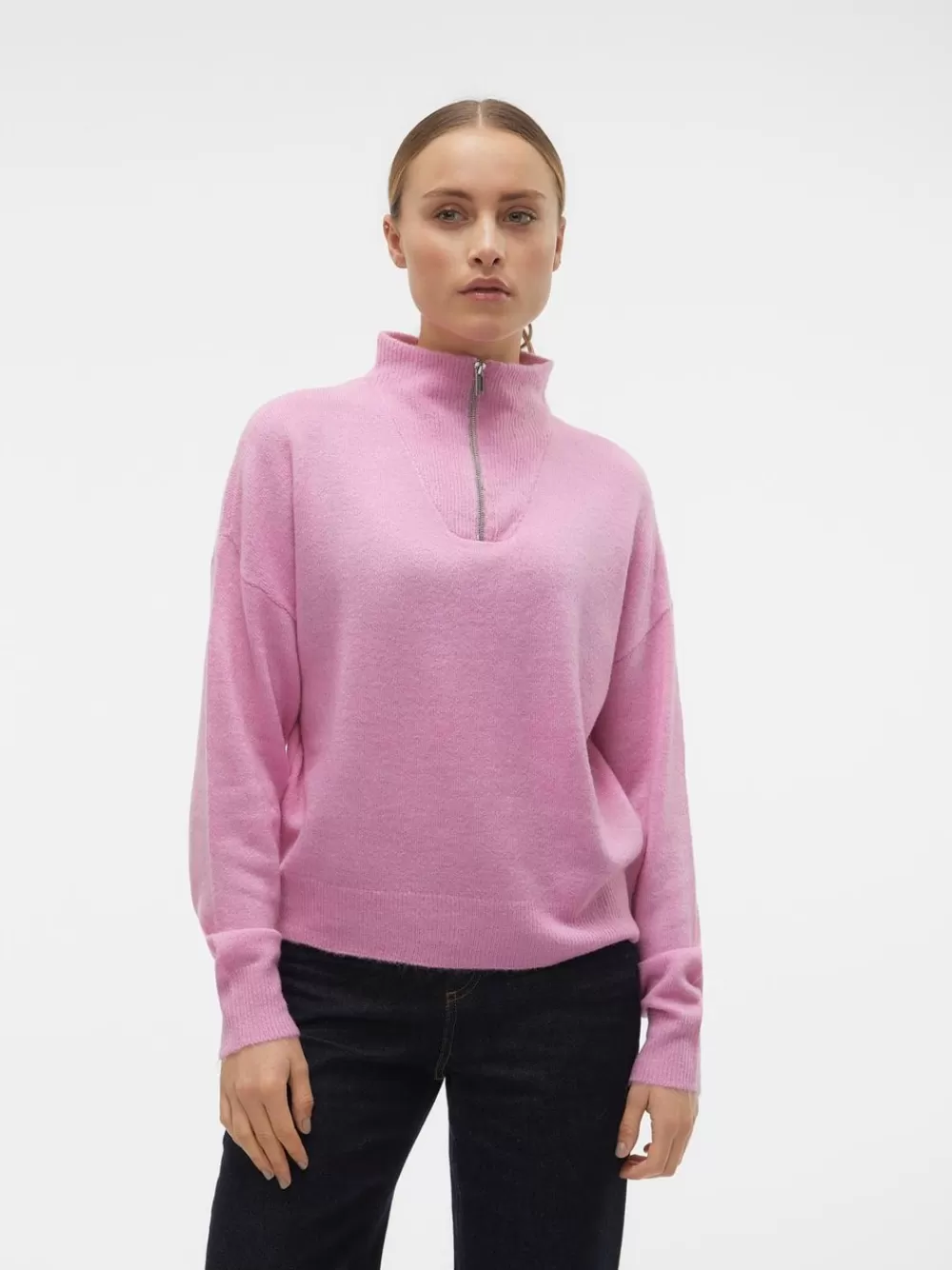 VERO MODA VMELLYLEFILE Neulepuserot Pastel Lavender Clearance