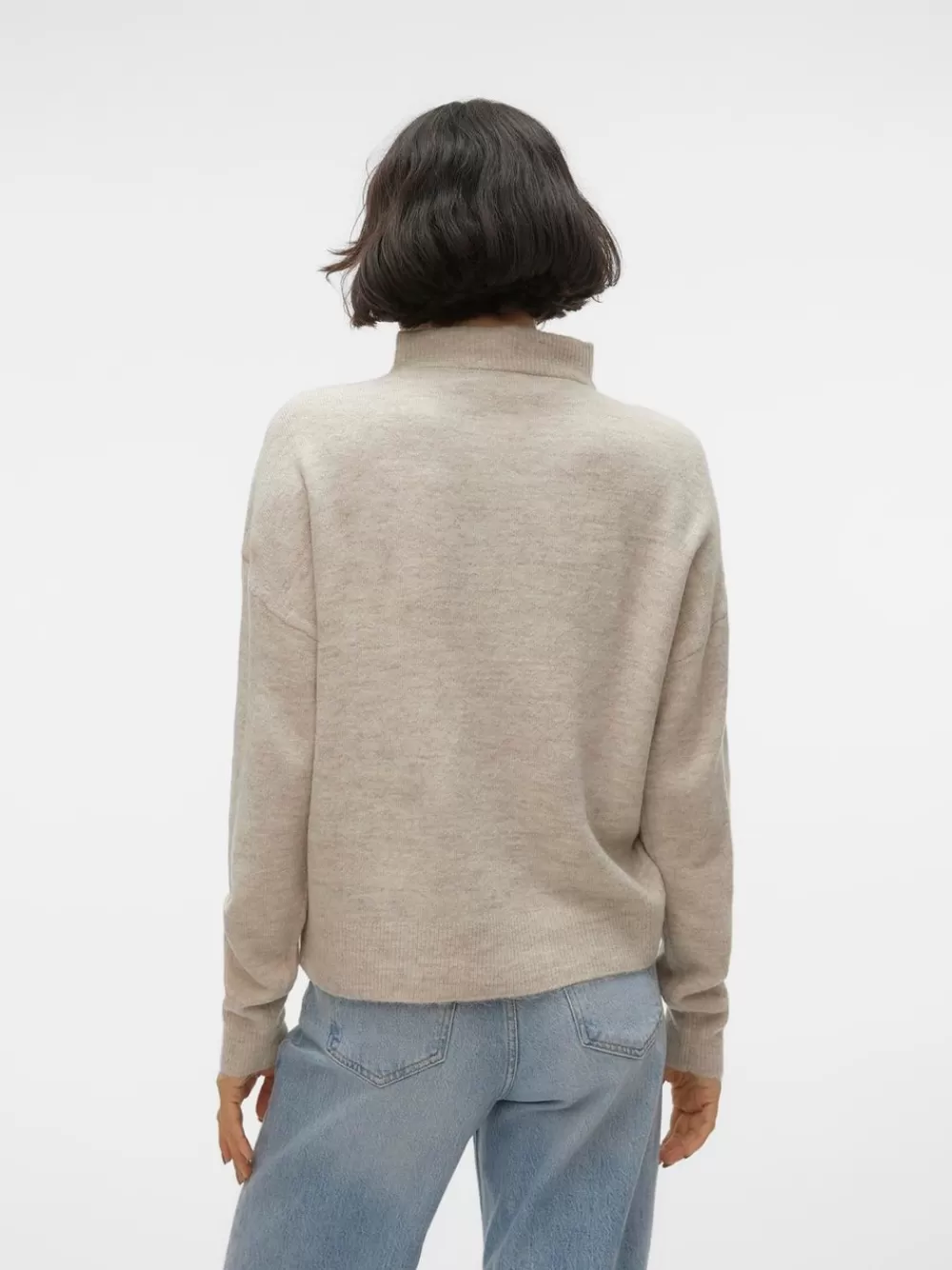 VERO MODA VMELLYLEFILE Neulepuserot Birch Best Sale