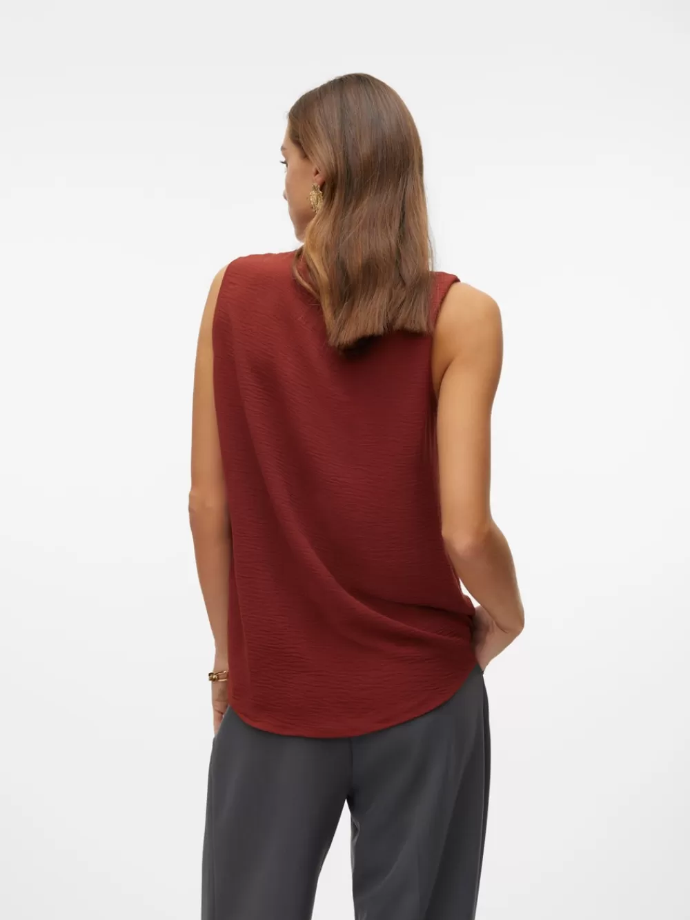 VERO MODA VMELVA Topit Madder Brown Shop