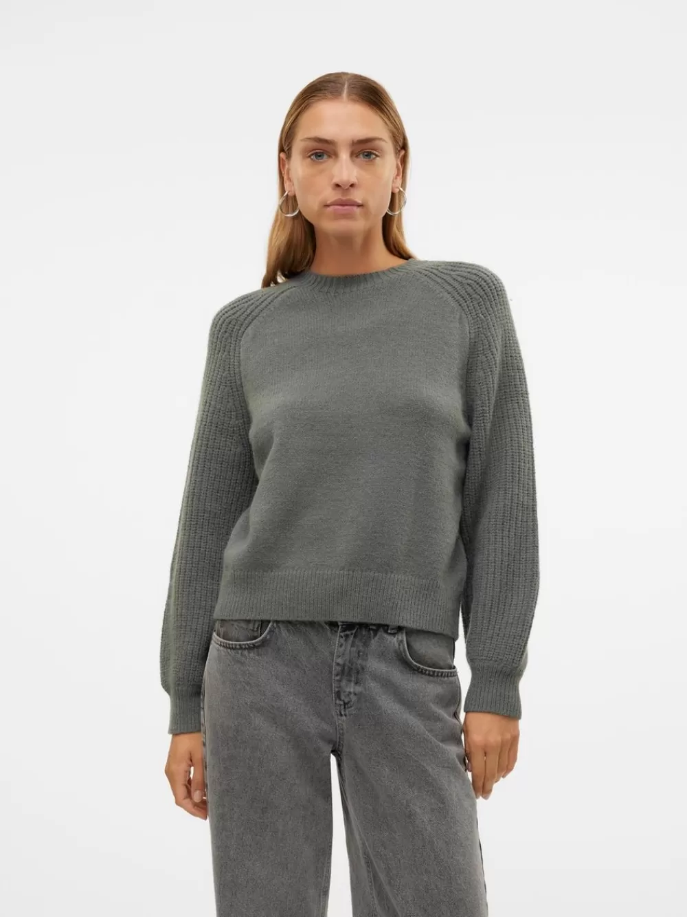 VERO MODA VMENYA Neulepuserot Balsam Green Flash Sale