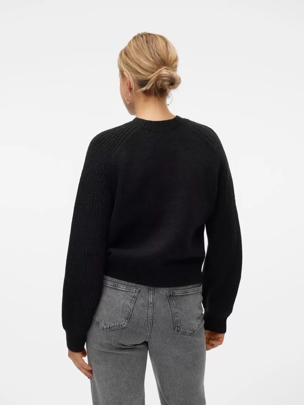 VERO MODA VMENYA Neulepuserot Black Hot