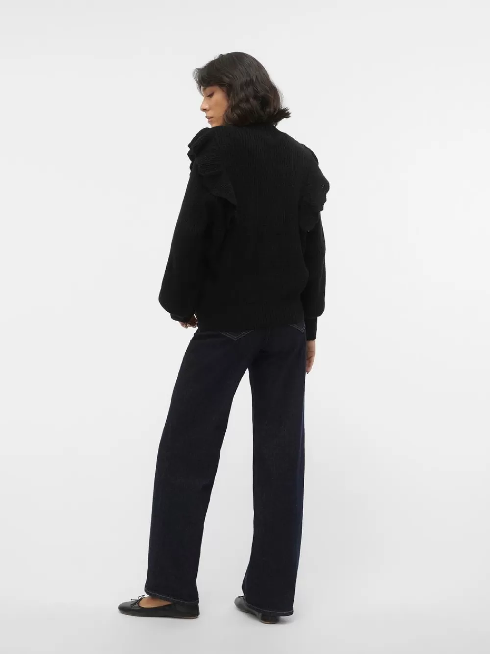 VERO MODA VMENYA Neulepuserot Black Clearance