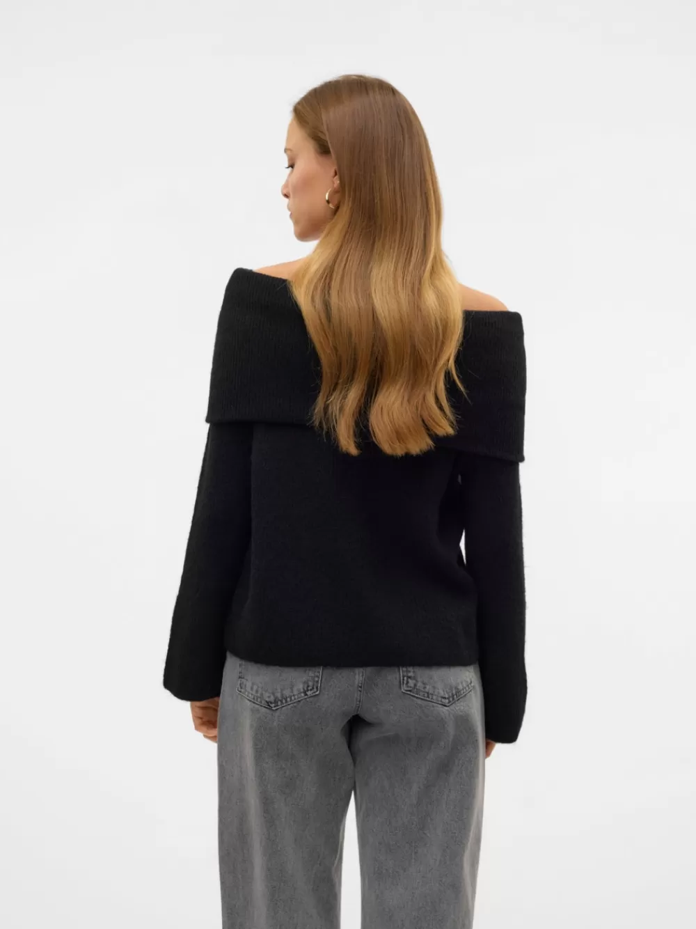 VERO MODA VMERA Neulepuserot Black Hot
