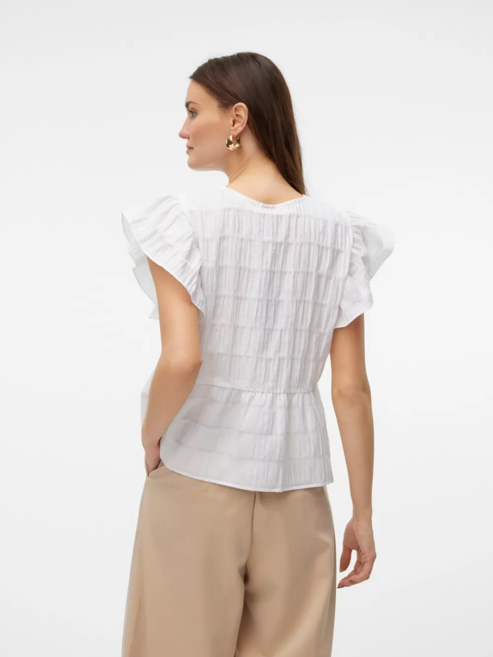 VERO MODA VMERMA Topit Bright White Flash Sale