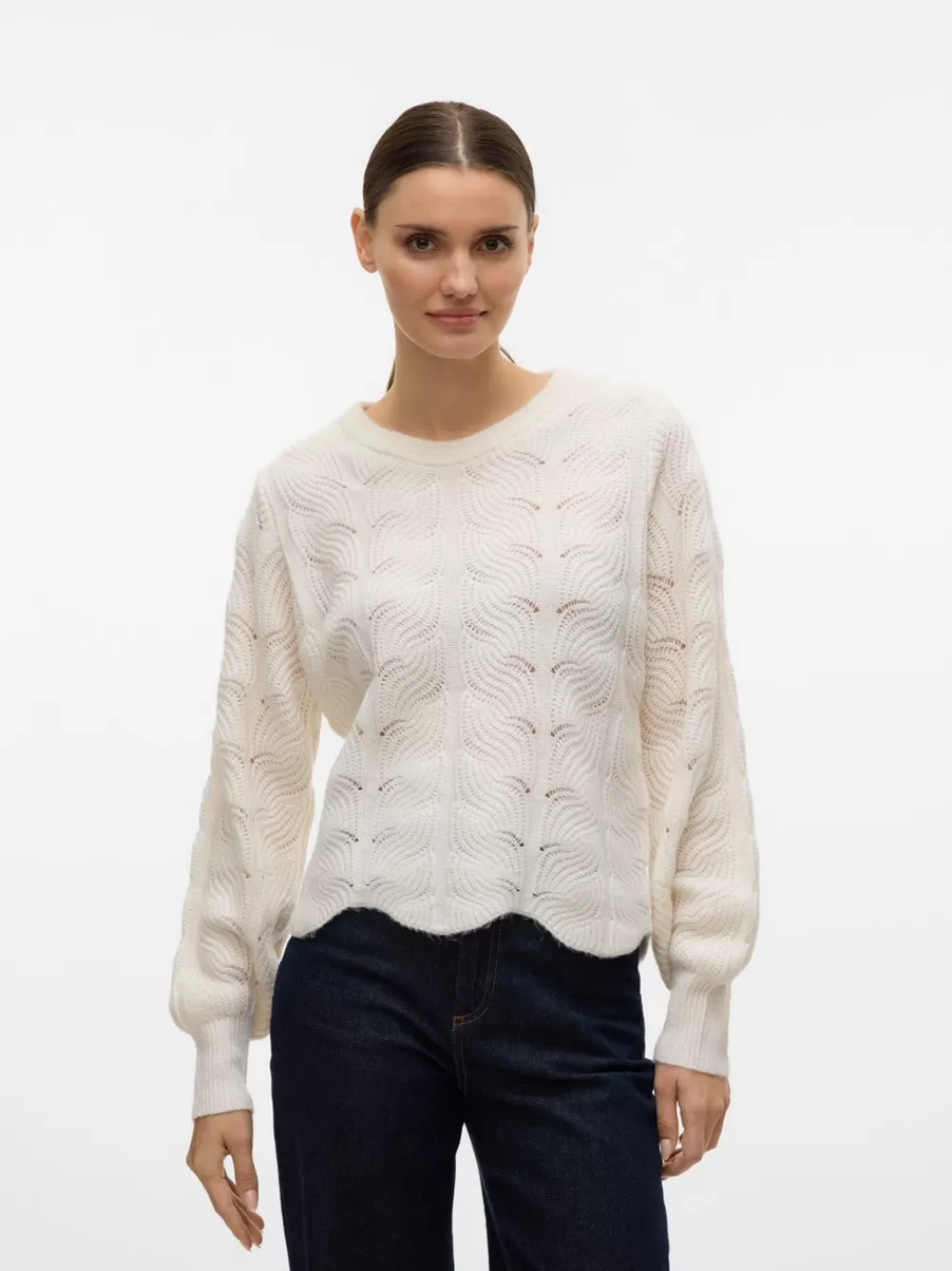 VERO MODA VMESTELLE Neulepuserot Birch Cheap