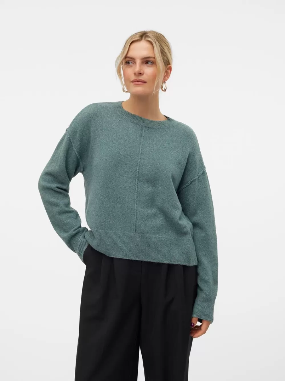 VERO MODA VMESTI Neulepuserot Balsam Green Fashion