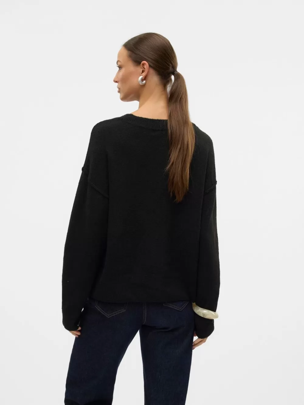 VERO MODA VMESTI Neulepuserot Black Best Sale