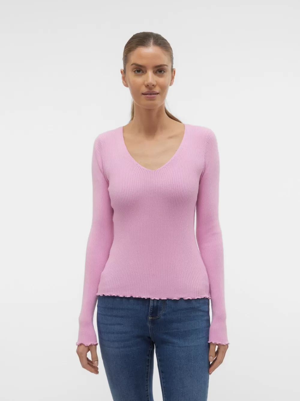 VERO MODA VMEVIE Neulepuserot Pastel Lavender Online