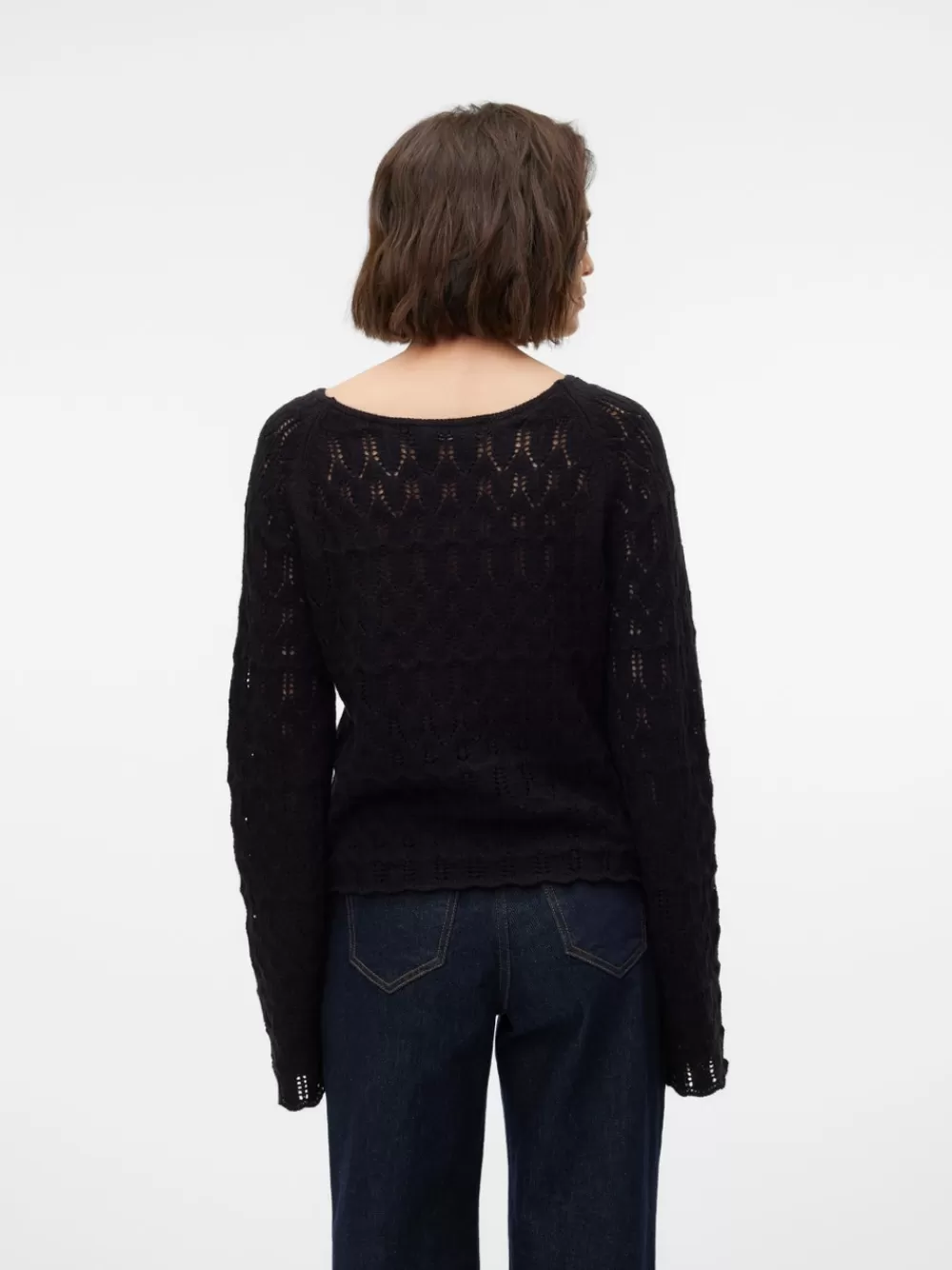 VERO MODA VMFABIENNE Neulepuserot Black Flash Sale