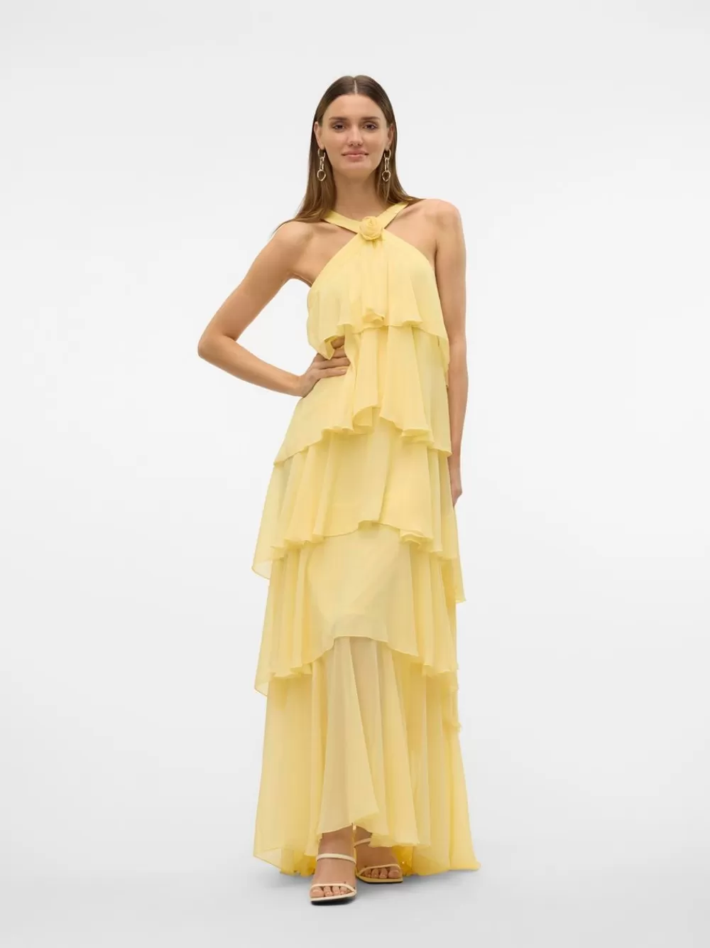 VERO MODA VMFELICIA Pitkä mekko Pale Banana Store
