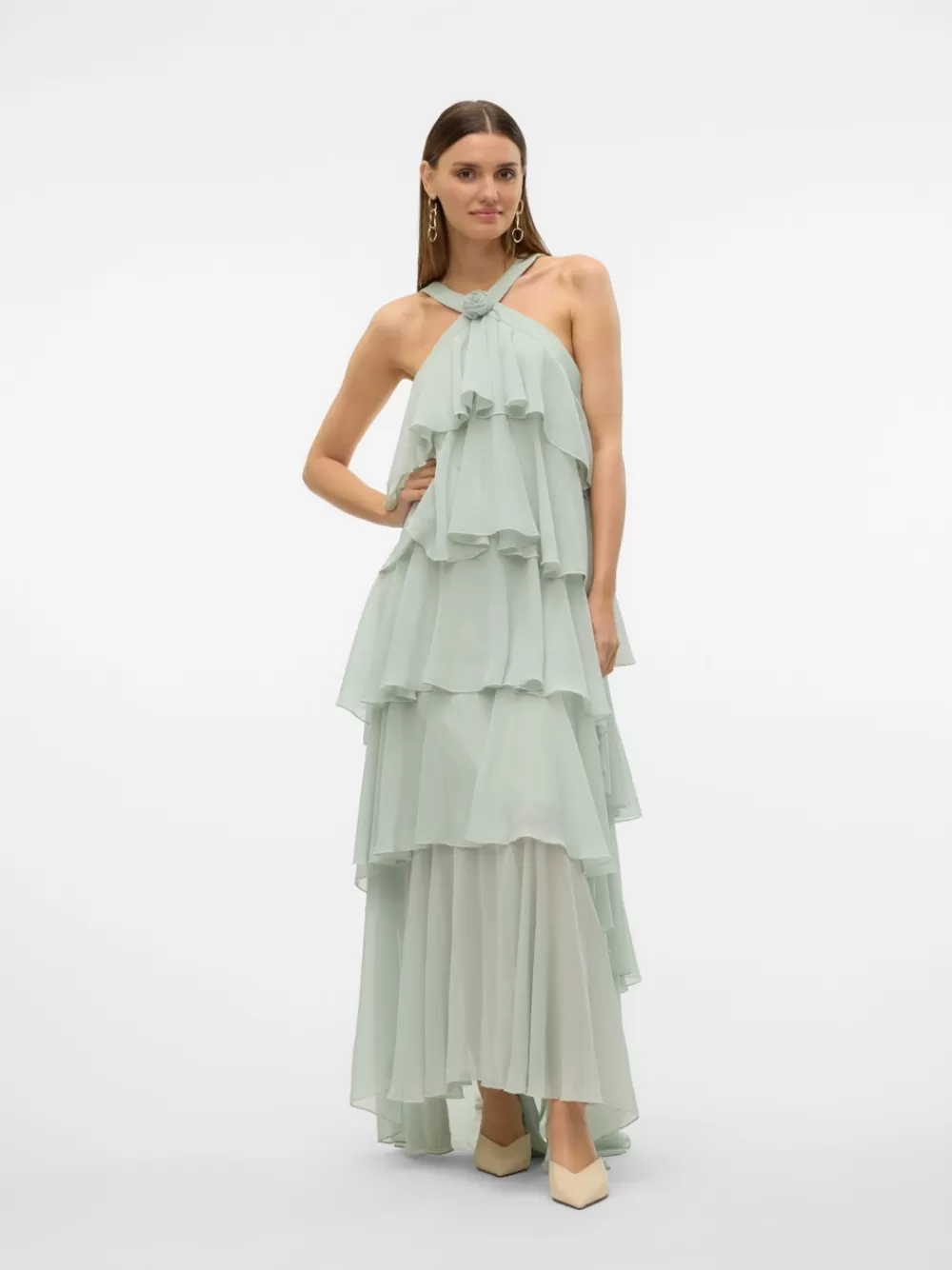 VERO MODA VMFELICIA Pitkä mekko Sea Foam Discount