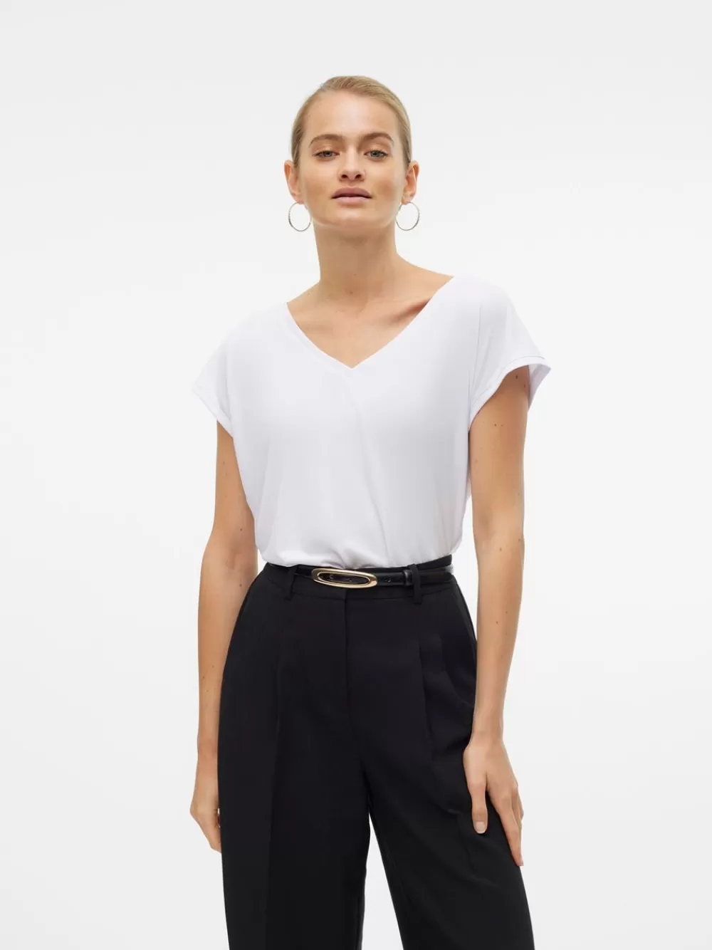 VERO MODA VMFILLI Topit Bright White Clearance
