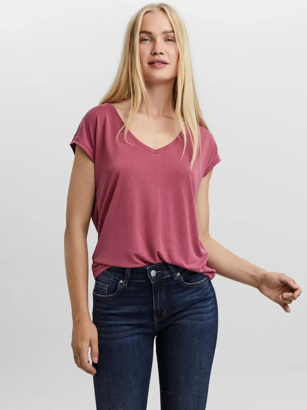 VERO MODA VMFILLI Topit Dry Rose Discount