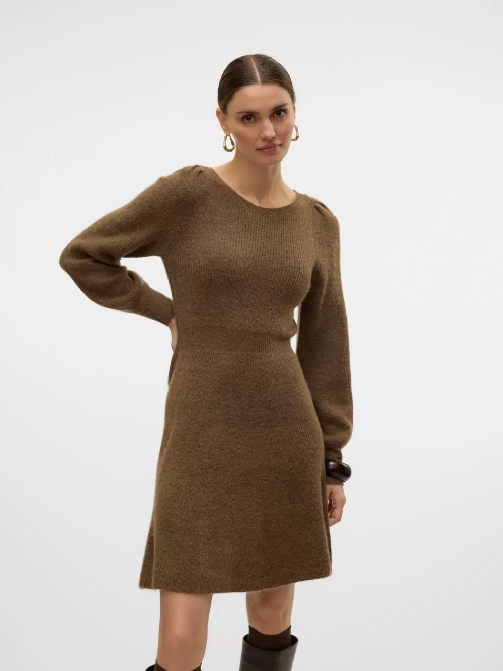 VERO MODA VMFLAVOUR Pitkä mekko Sepia Tint Outlet