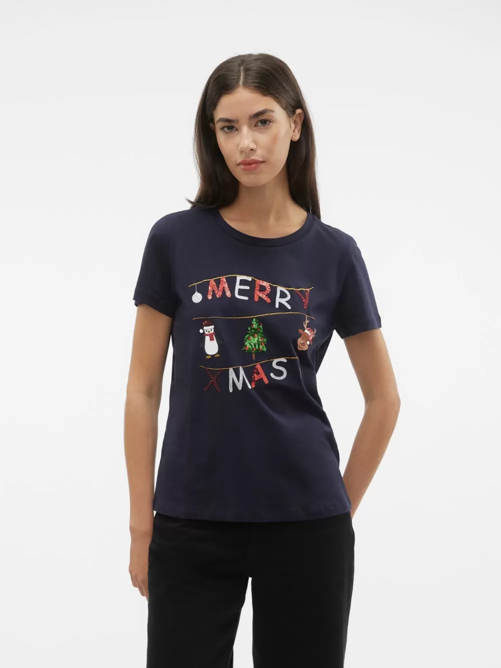 VERO MODA VMFRANCIS T-paidat Night Sky Cheap