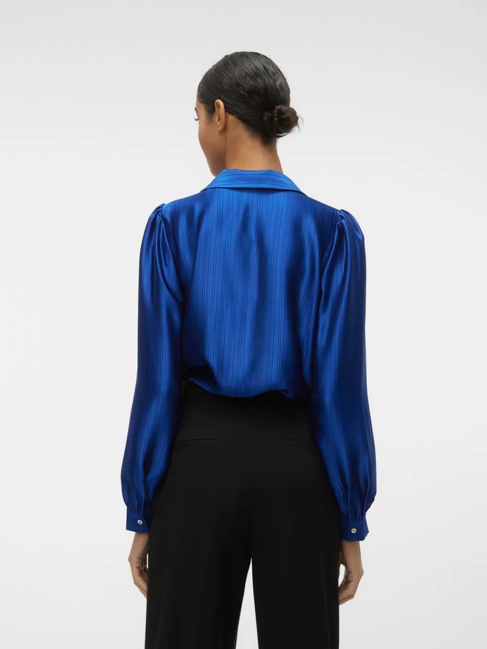 VERO MODA VMGADIA Paidat Mazarine Blue Clearance