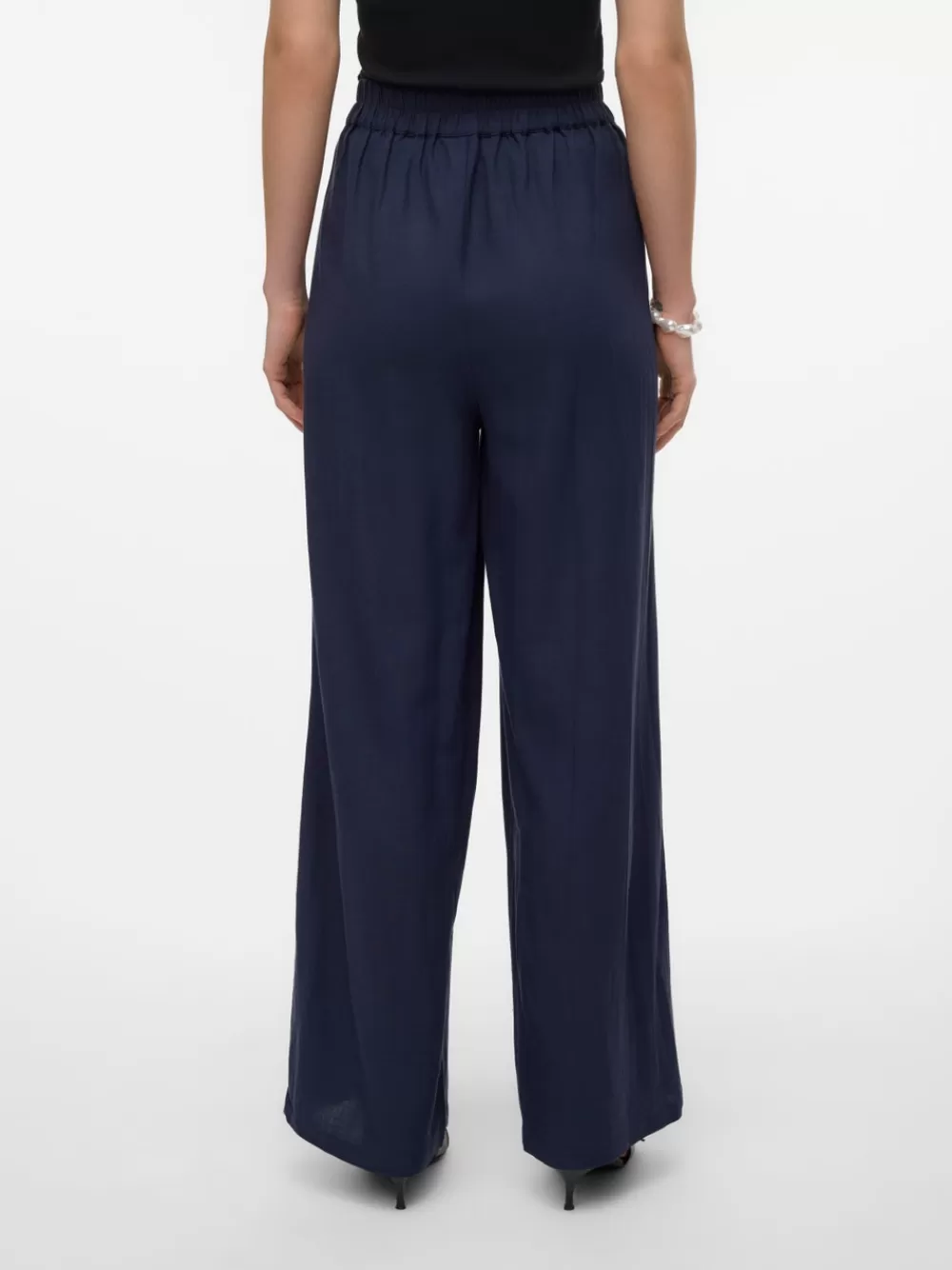 VERO MODA VMGISELLE Korkea vyötärö Housut Night Sky Cheap
