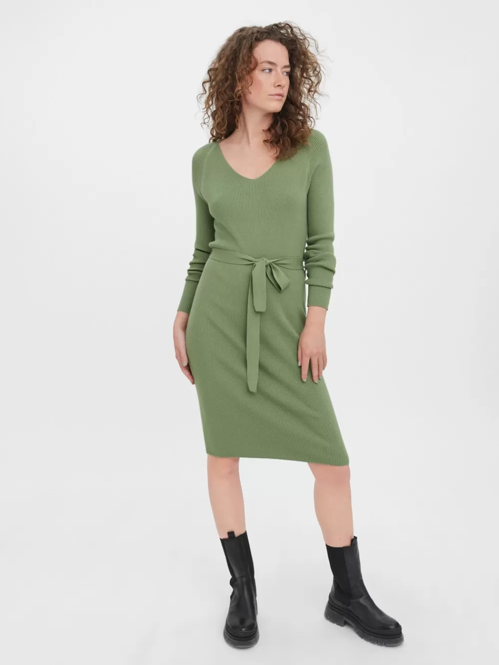 VERO MODA VMGOLD Lyhyt mekko Loden Frost Best