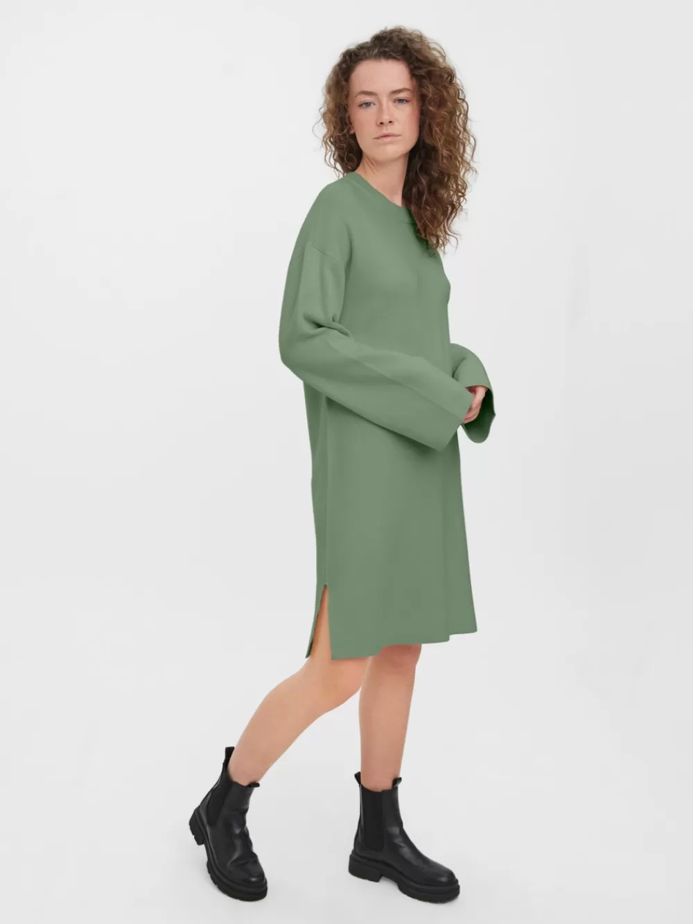 VERO MODA VMGOLDNEEDLE Lyhyt mekko Loden Frost Discount