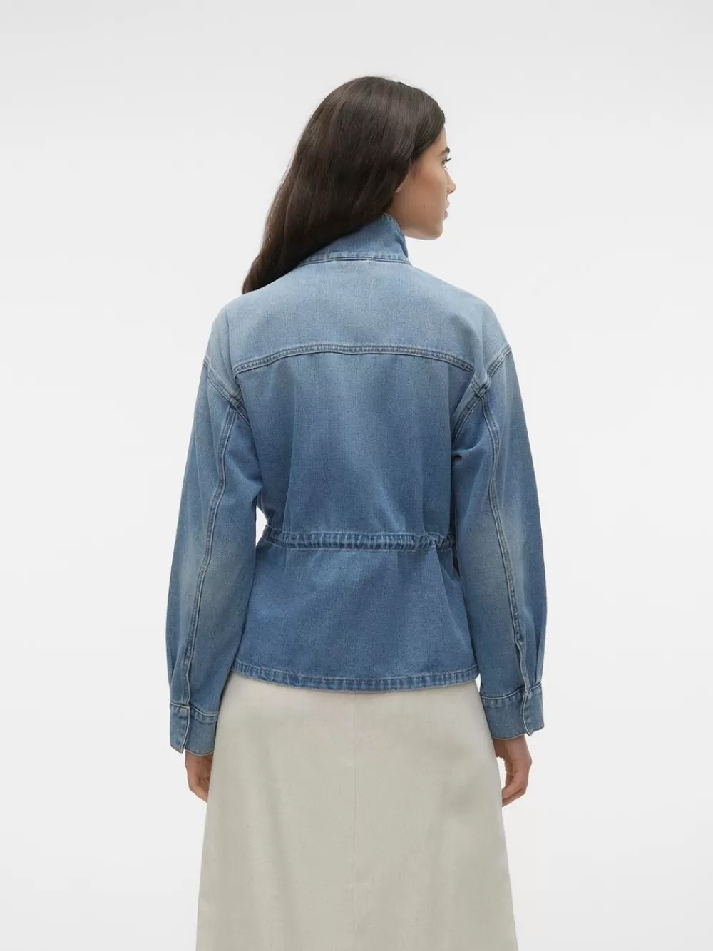 VERO MODA VMHELENA Farkkutakki Medium Blue Denim Best