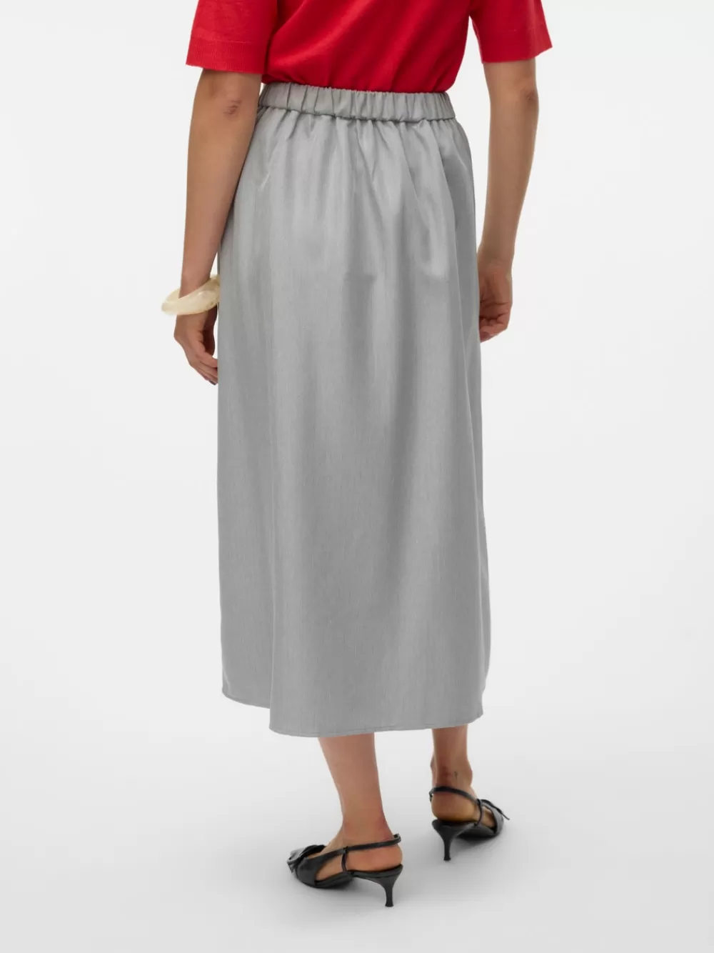 VERO MODA VMHELGA Korkea vyötärö Pitkä hame Griffin Hot