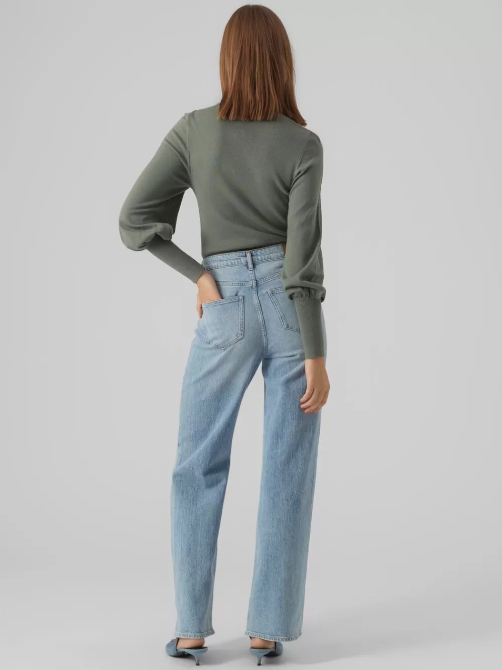 VERO MODA VMHOLLYKARISPUFF Neulepuserot Laurel Wreath New