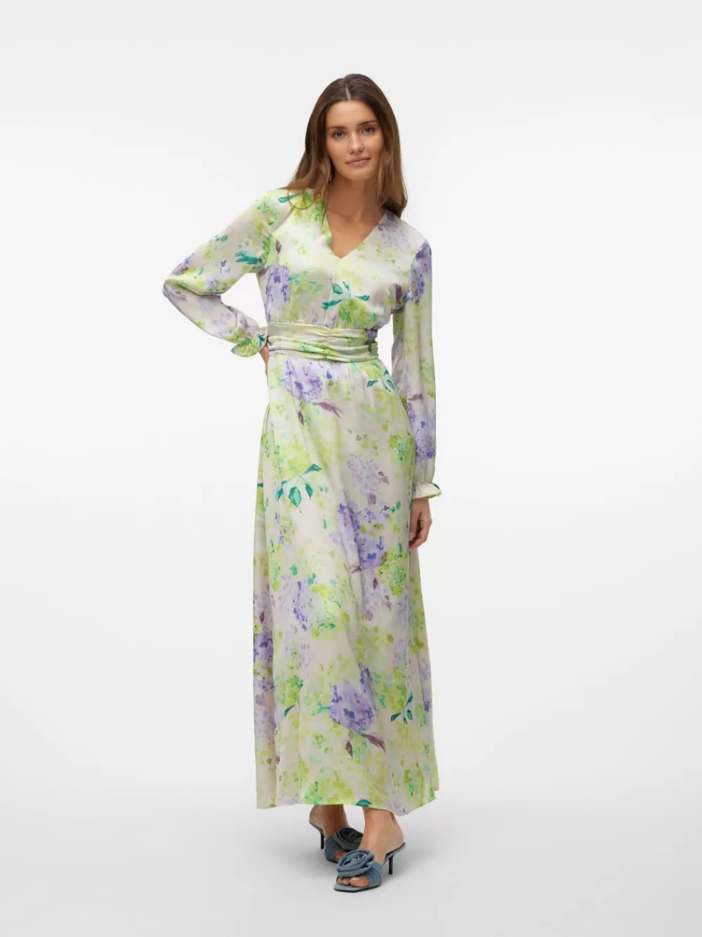 VERO MODA VMHONEY Pitkä mekko Green Essence Shop