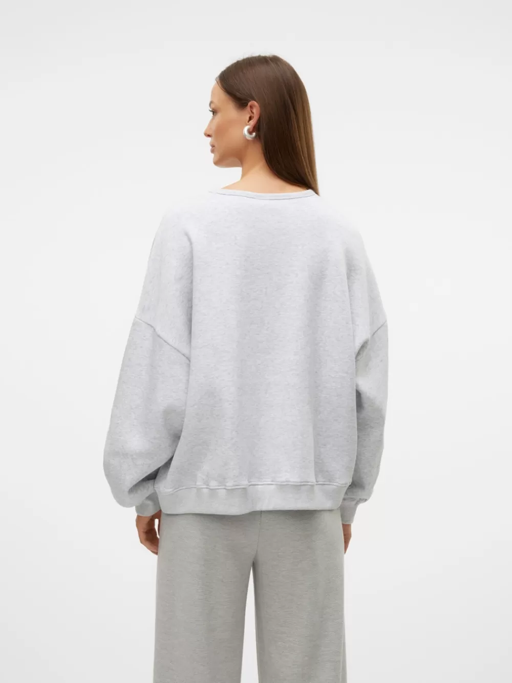 VERO MODA VMIJA Svetarit Super Light Grey Melange Store