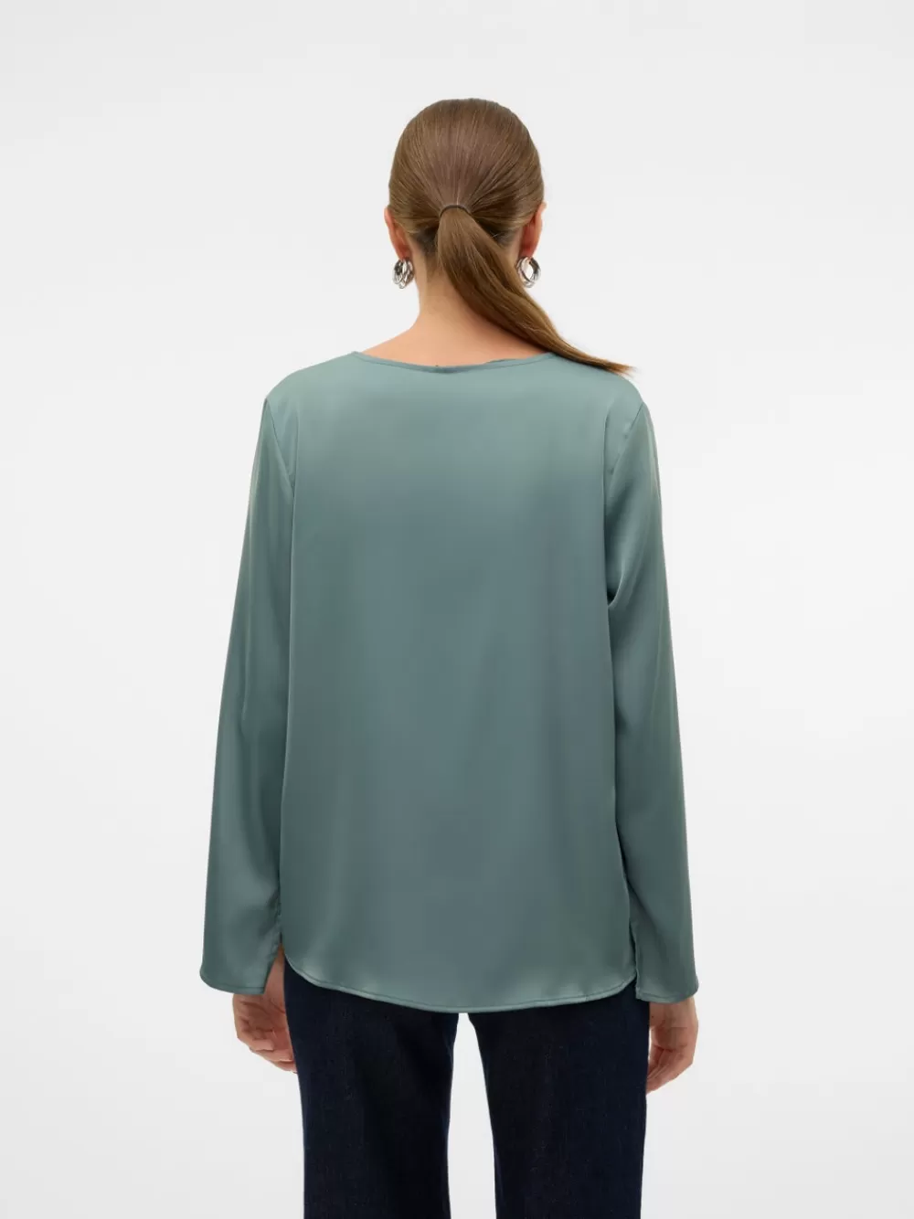 VERO MODA VMINE Topit Balsam Green Hot