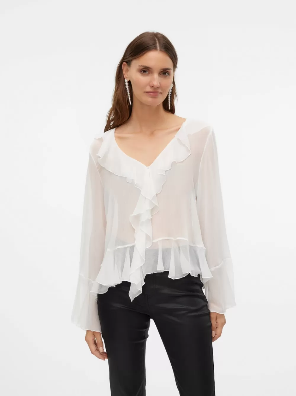 VERO MODA VMINGRID Topit Bright White Discount