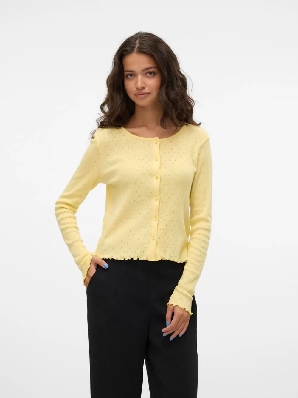 VERO MODA VMISA Neuletakit Mellow Yellow Cheap