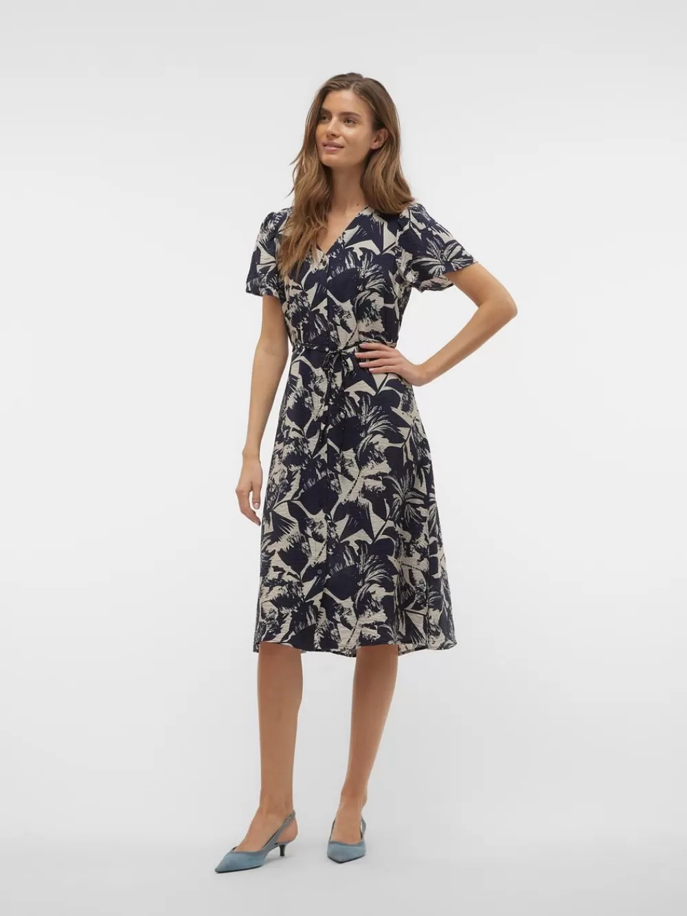 VERO MODA VMJOSIE Midimekko Navy Blazer Cheap
