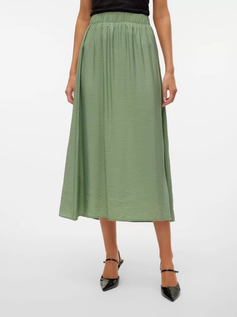 VERO MODA VMJOSIE Pitkä hame Hedge Green Cheap