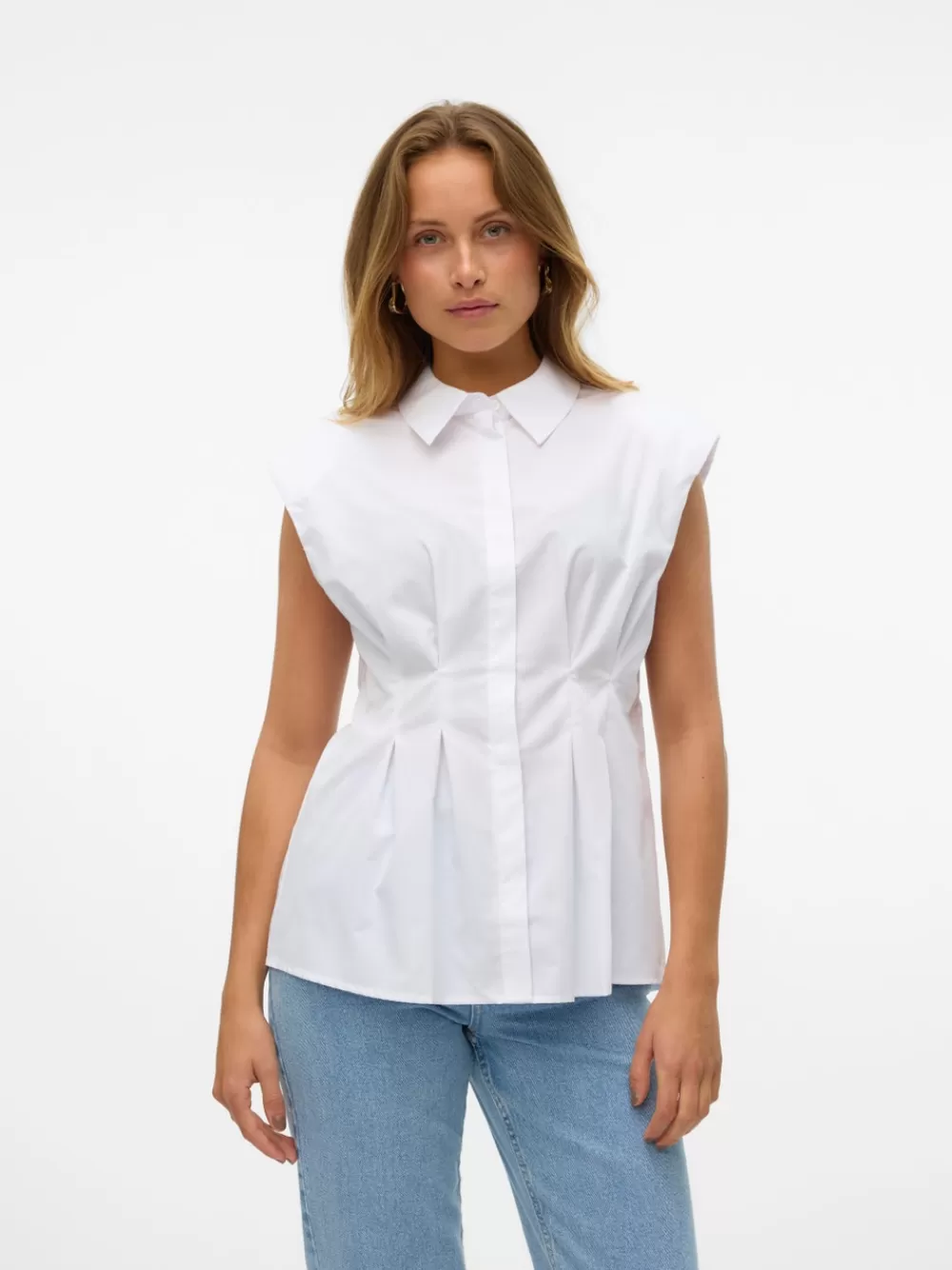 VERO MODA VMJOY Paidat Bright White Fashion