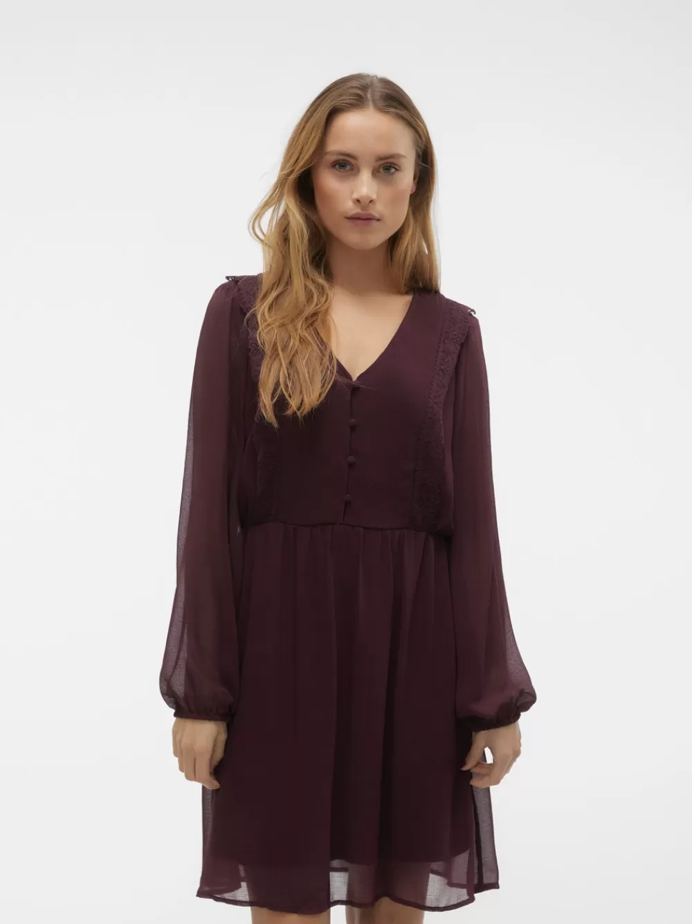 VERO MODA VMJUNA Lyhyt mekko Winetasting Clearance