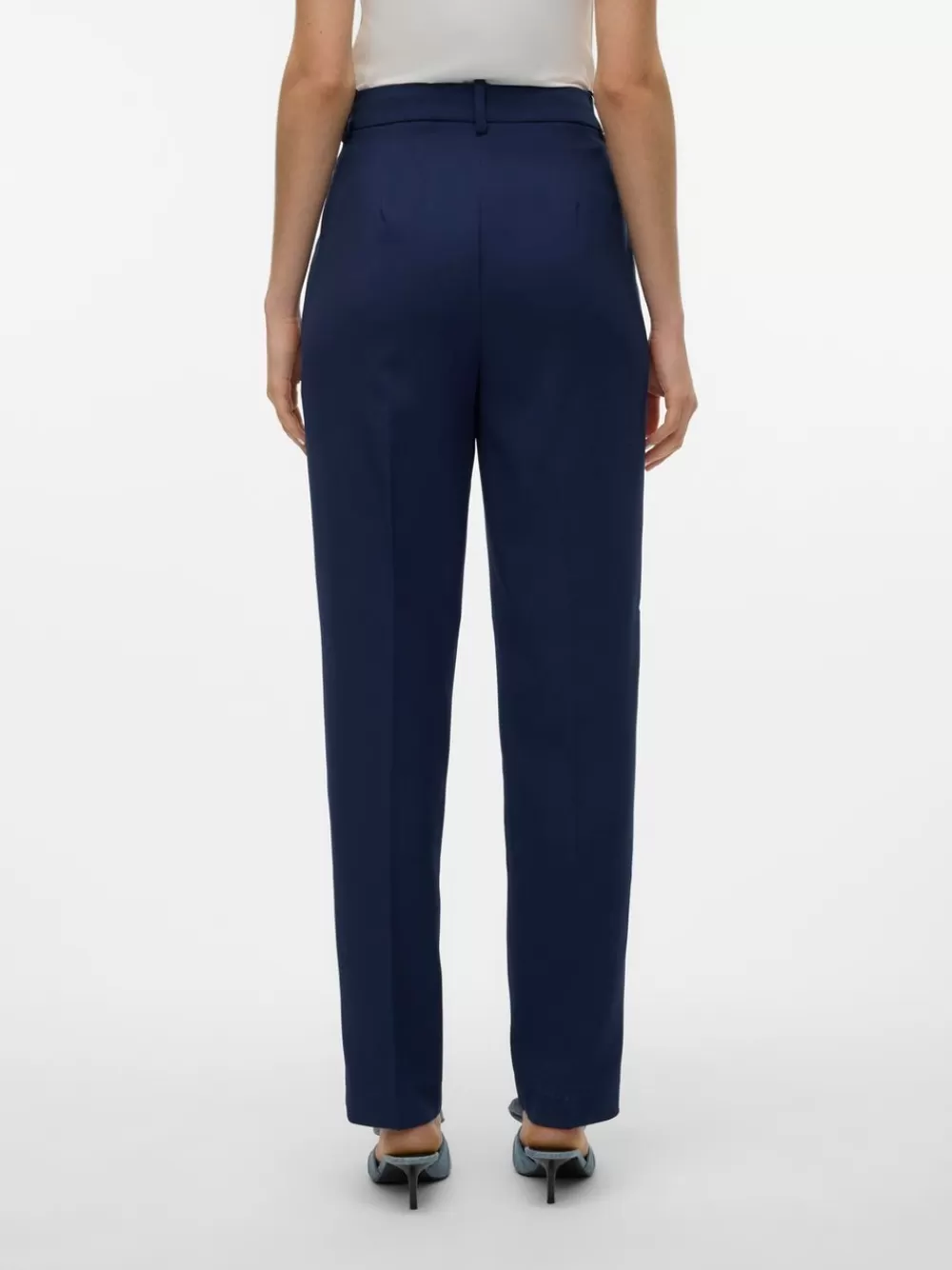 VERO MODA VMKAIA Korkea vyötärö Housut Navy Blazer New