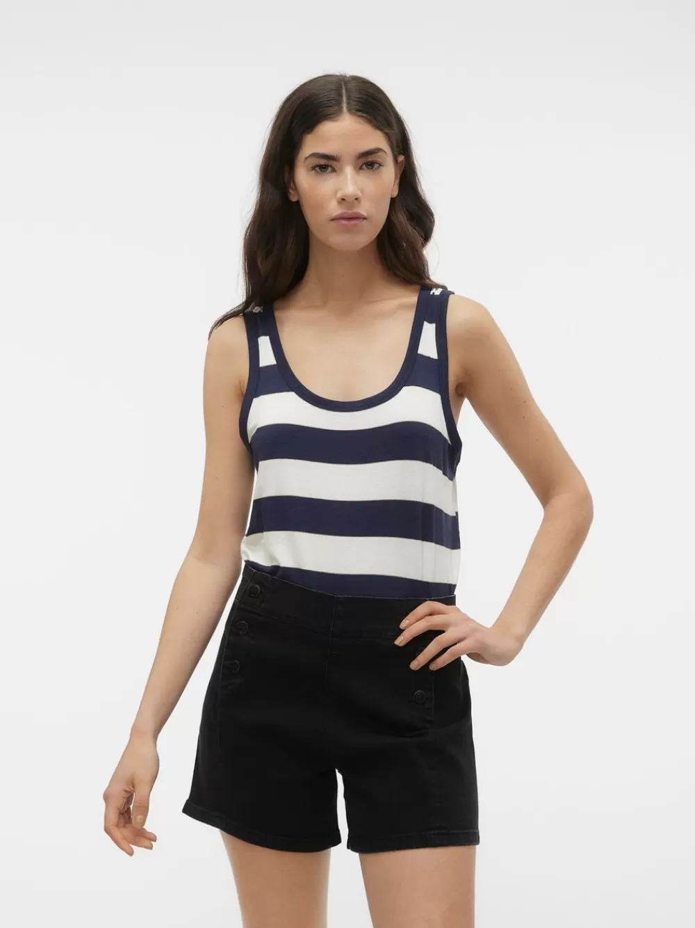 VERO MODA VMKAISA Hihattomat topit Navy Blazer New