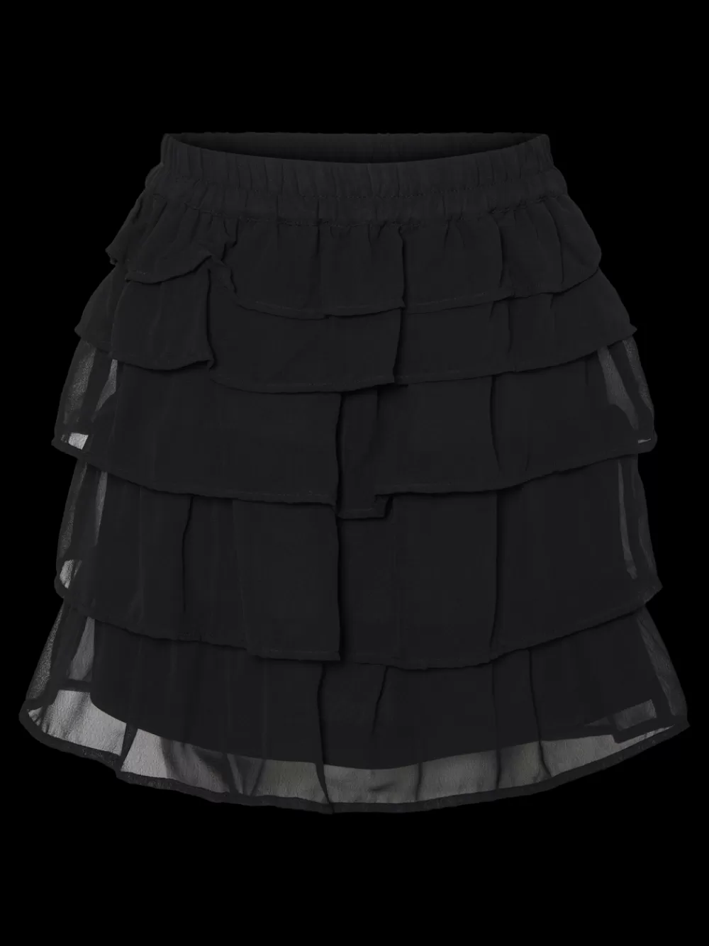 VERO MODA VMKATA Normaali vyötärö Lyhyt hame Black Hot