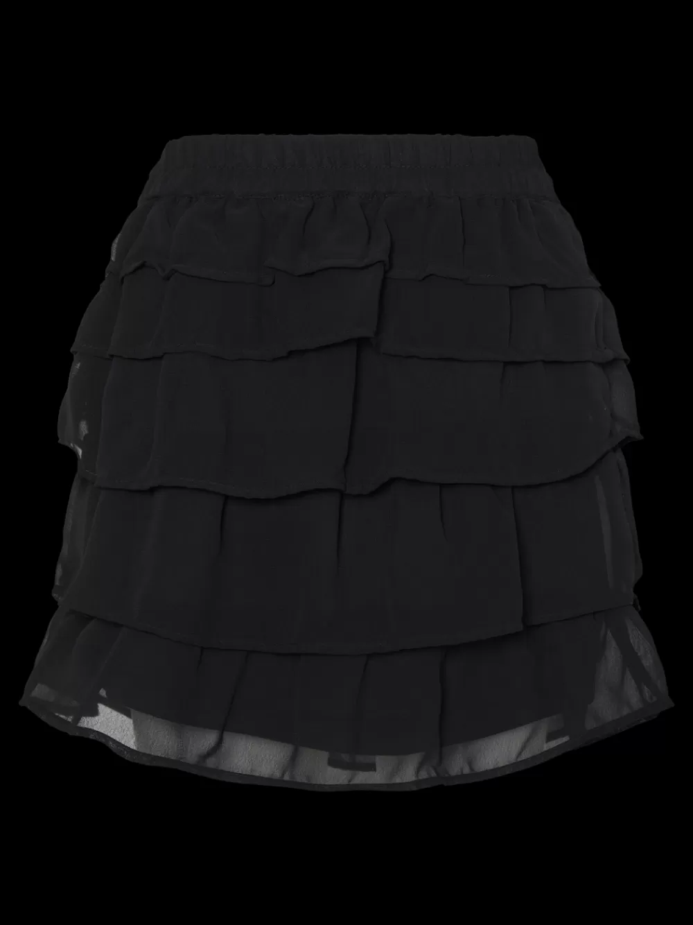 VERO MODA VMKATA Normaali vyötärö Lyhyt hame Black Hot