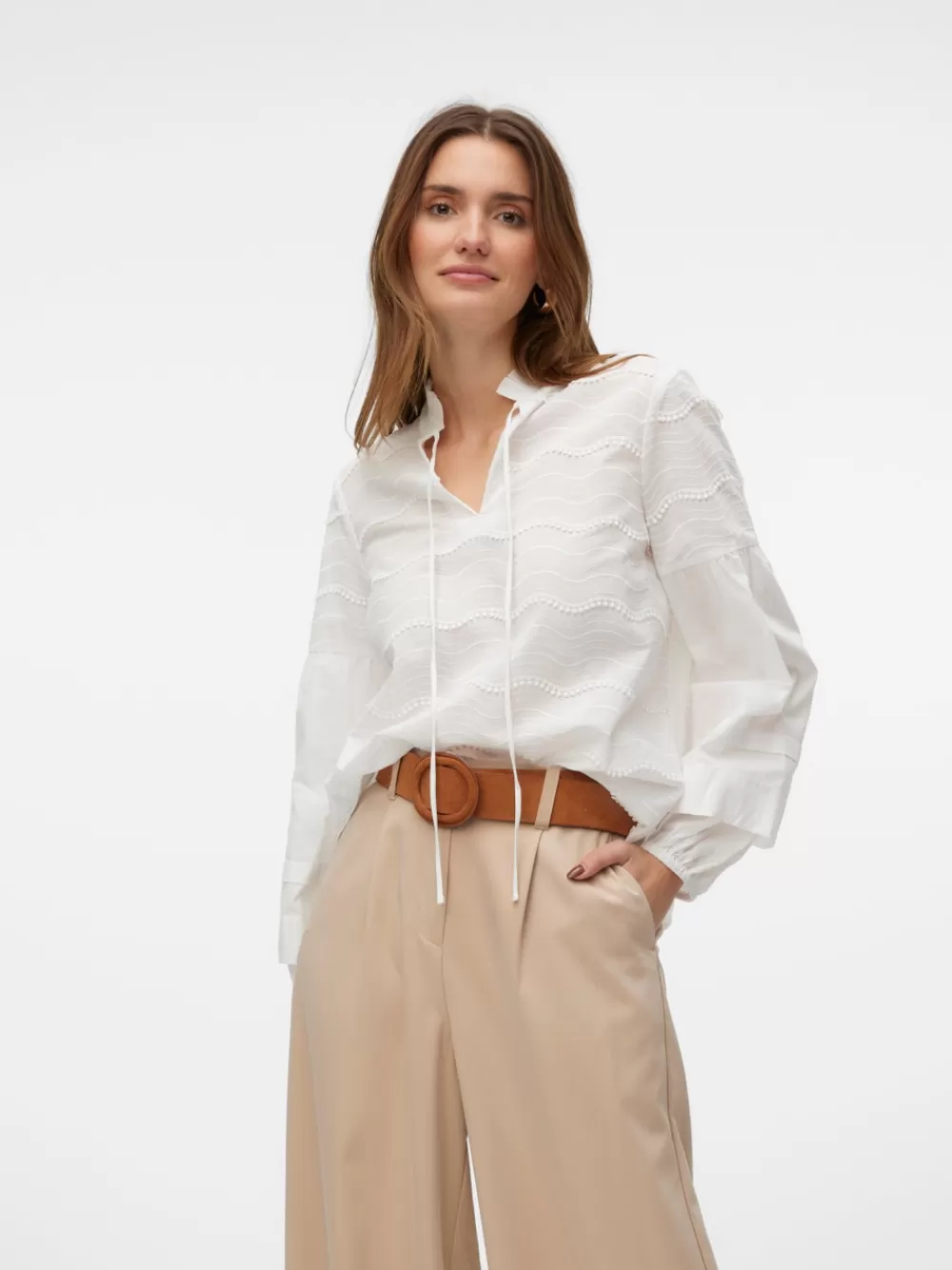 VERO MODA VMKATE Topit Bright White Best