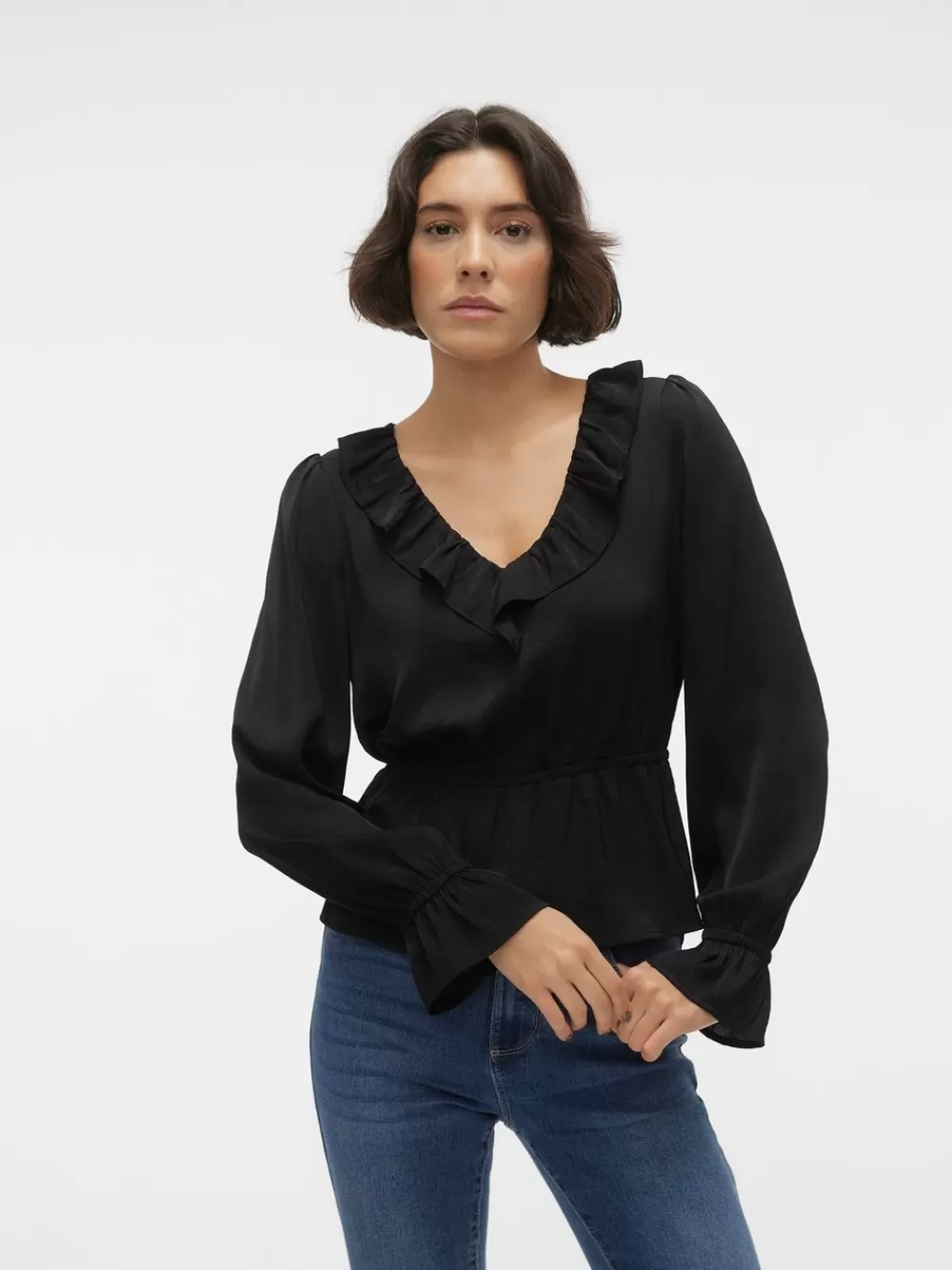 VERO MODA VMKATRINE Topit Black Hot