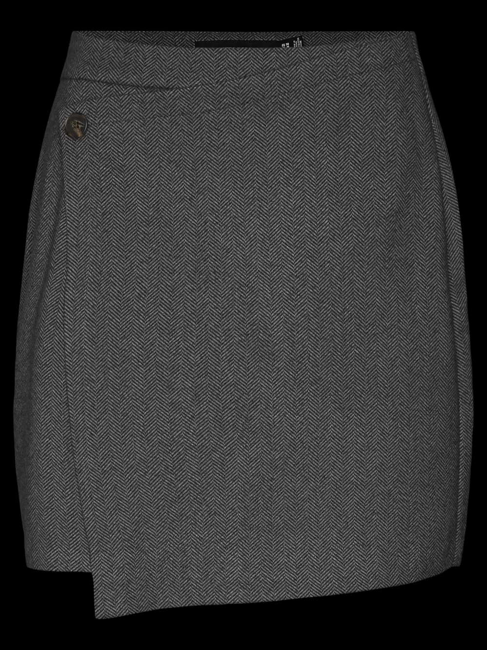 VERO MODA VMKAWI Normaali vyötärö Minihame Dark Grey Melange Outlet